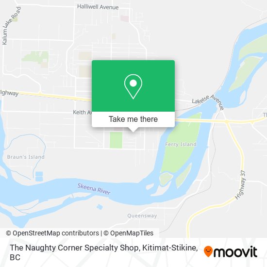 The Naughty Corner Specialty Shop plan