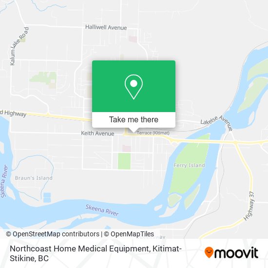 Northcoast Home Medical Equipment map