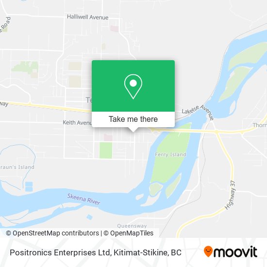 Positronics Enterprises Ltd map