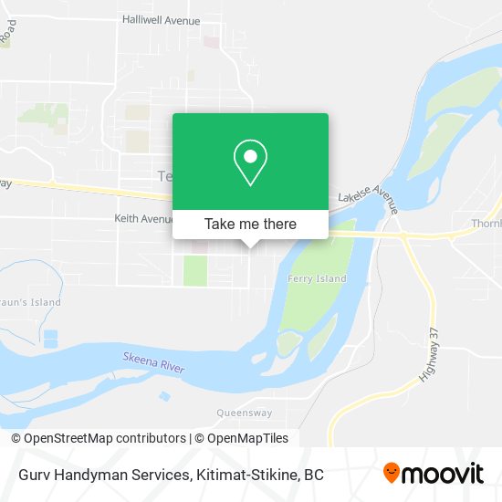 Gurv Handyman Services map