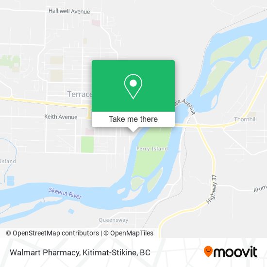 Walmart Pharmacy map