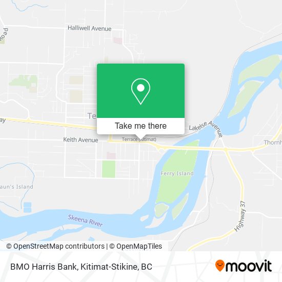 BMO Harris Bank map