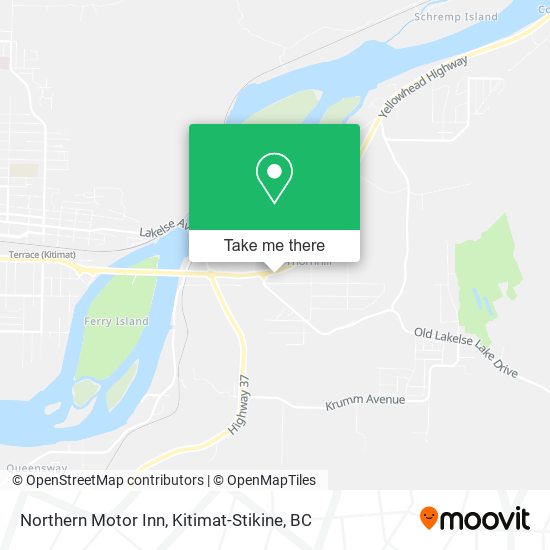 Northern Motor Inn map