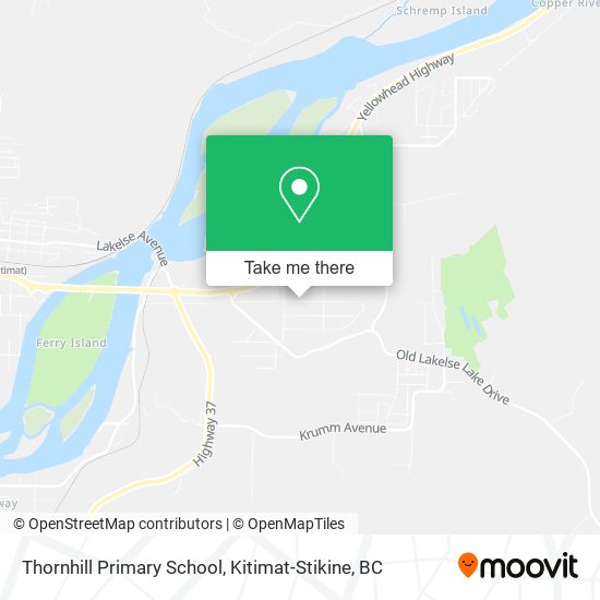 Thornhill Primary School map