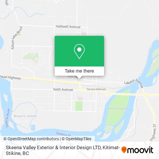 Skeena Valley Exterior & Interior Design LTD map