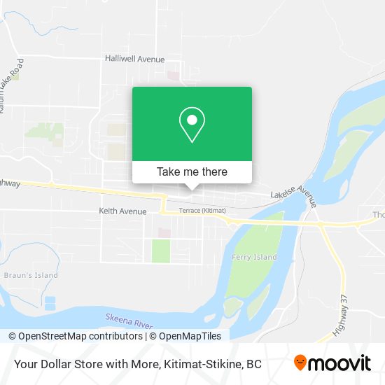 Your Dollar Store with More map