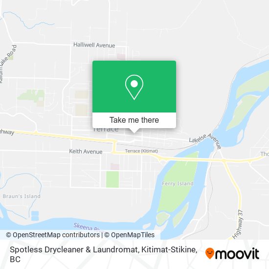 Spotless Drycleaner & Laundromat map