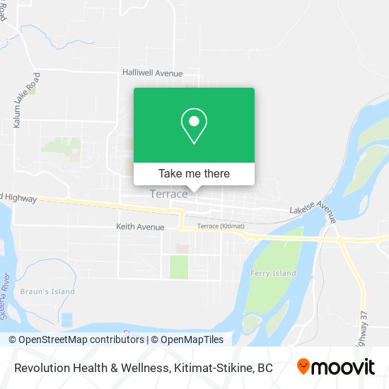 Revolution Health & Wellness map