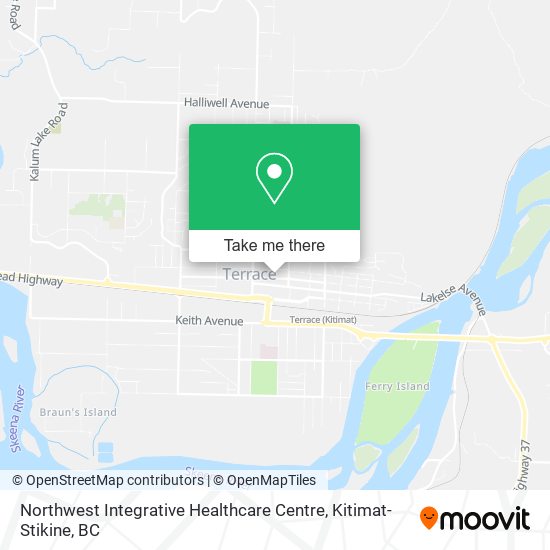 Northwest Integrative Healthcare Centre map