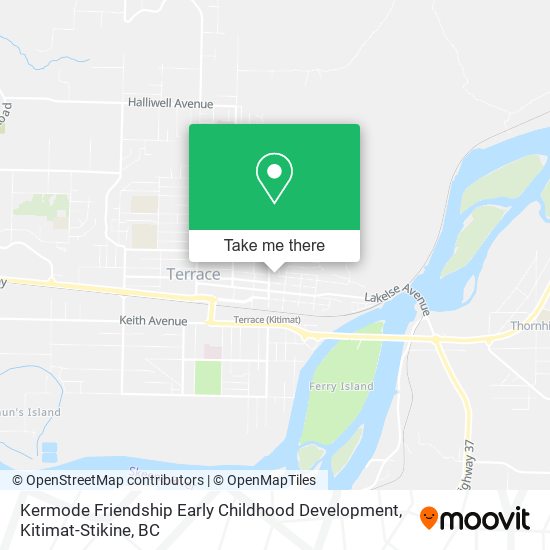 Kermode Friendship Early Childhood Development map