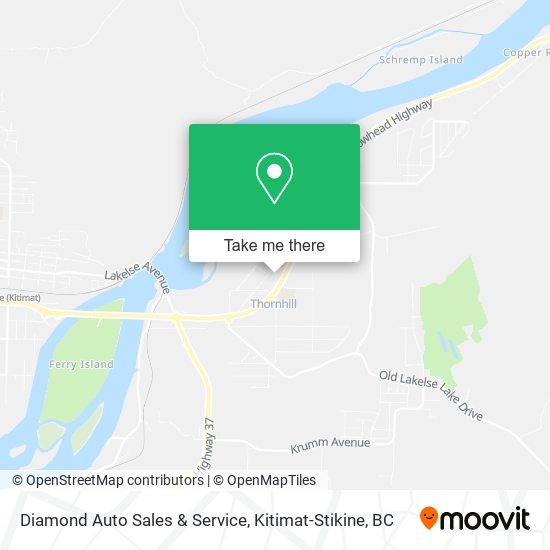 Diamond Auto Sales & Service map