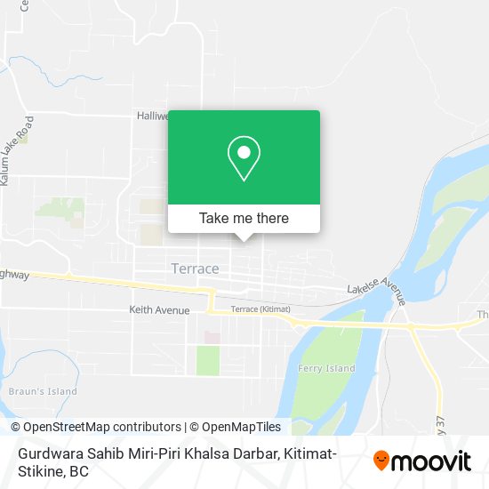 Gurdwara Sahib Miri-Piri Khalsa Darbar map