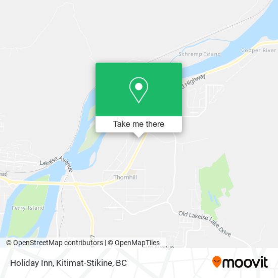 Holiday Inn map