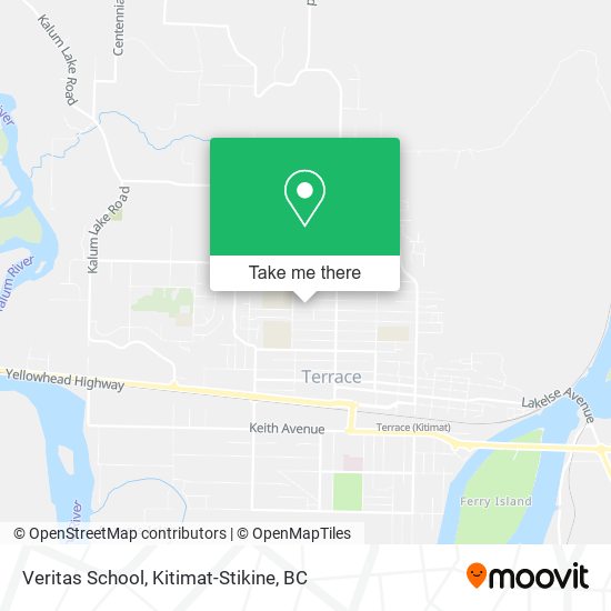 Veritas School map