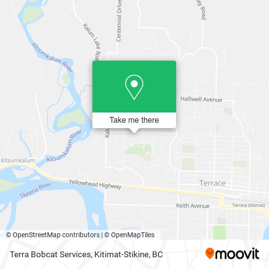 Terra Bobcat Services map