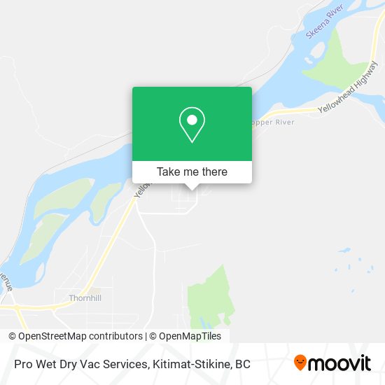 Pro Wet Dry Vac Services map