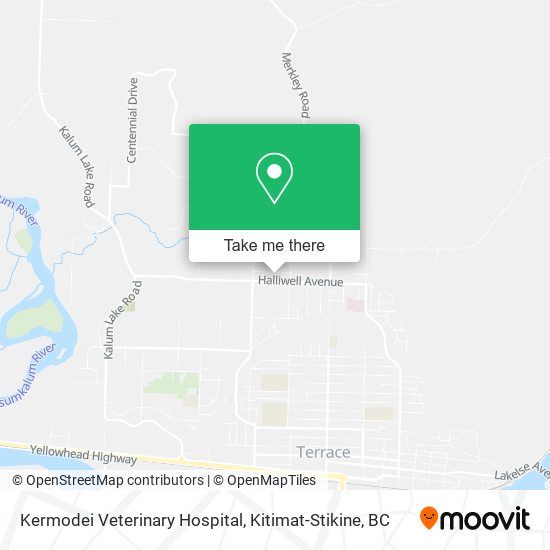 Kermodei Veterinary Hospital map