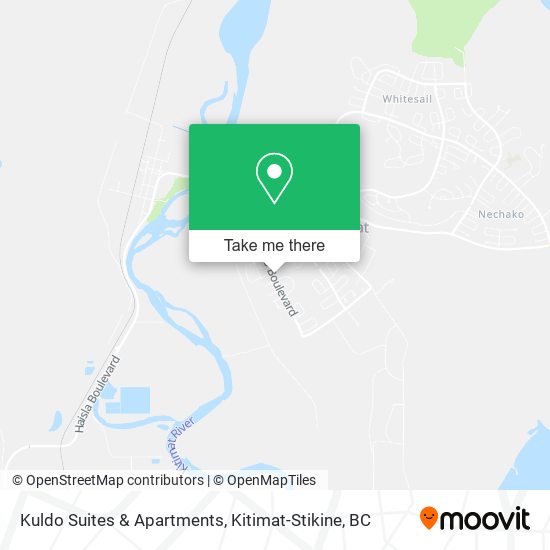 Kuldo Suites & Apartments map