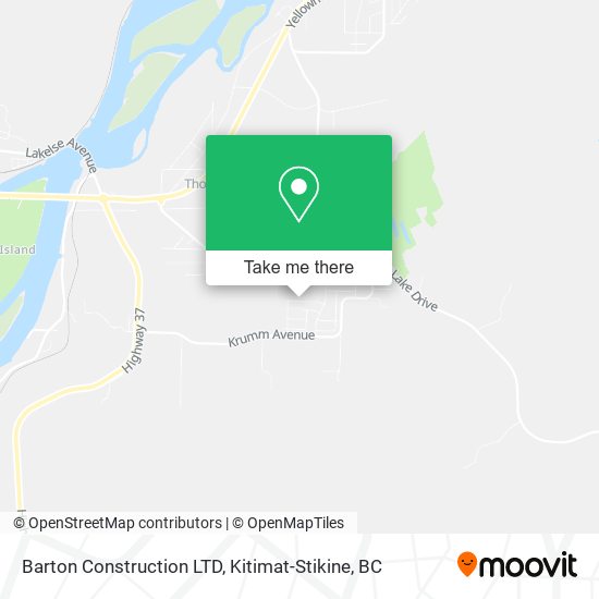 Barton Construction LTD map