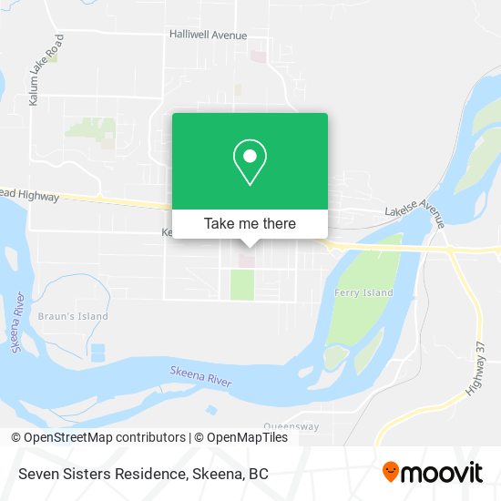 Seven Sisters Residence map