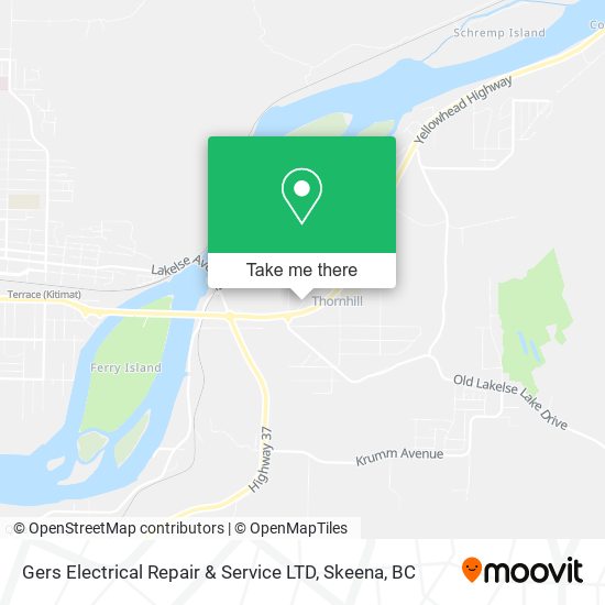 Gers Electrical Repair & Service LTD map