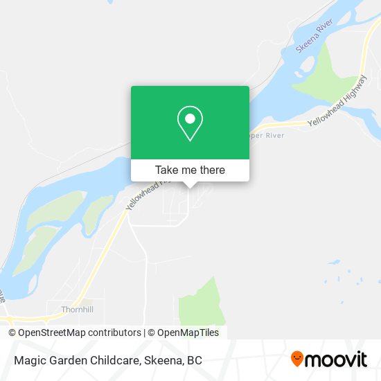 Magic Garden Childcare map