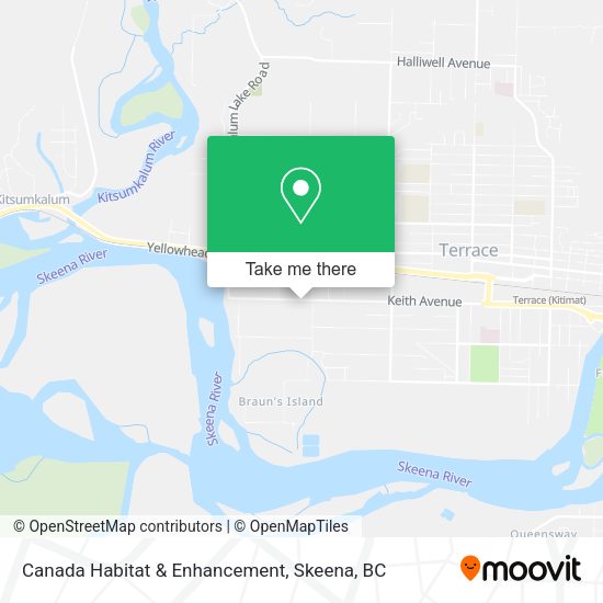 Canada Habitat & Enhancement map