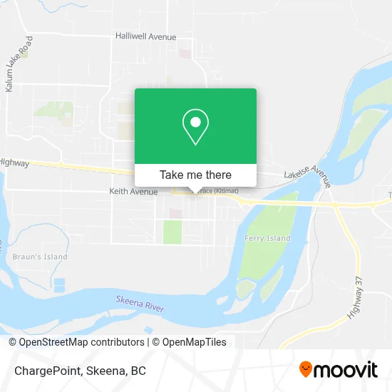 ChargePoint map