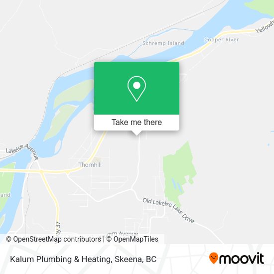 Kalum Plumbing & Heating map