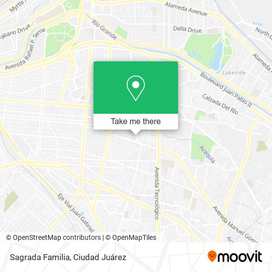 Sagrada Familia map