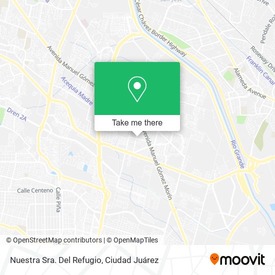 Nuestra Sra. Del Refugio map