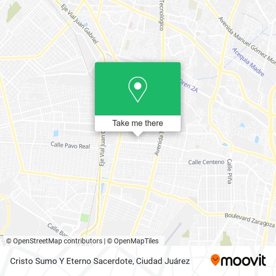 Cristo Sumo Y Eterno Sacerdote map