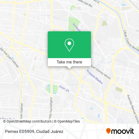 Pemex E05909 map