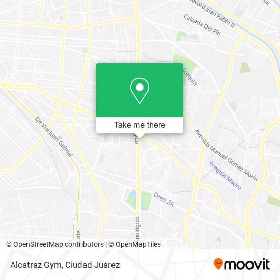 Mapa de Alcatraz Gym