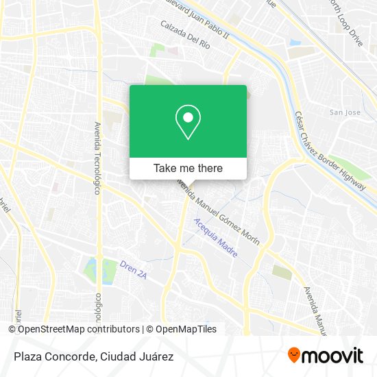 Mapa de Plaza Concorde