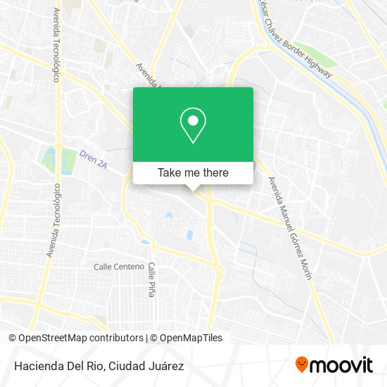 Hacienda Del Rio map