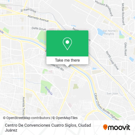 Centro De Convenciones Cuatro Siglos map