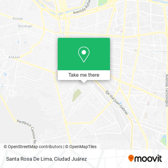 Santa Rosa De Lima map