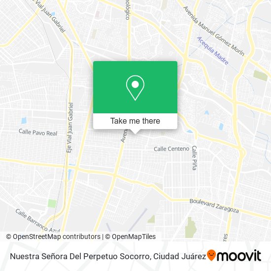 Nuestra Señora Del Perpetuo Socorro map