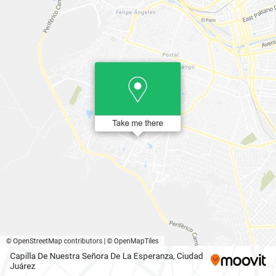 Mapa de Capilla De Nuestra Señora De La Esperanza