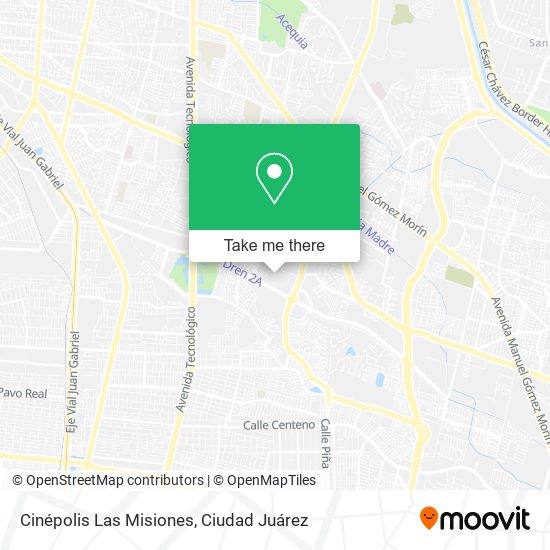 Cinépolis Las Misiones map