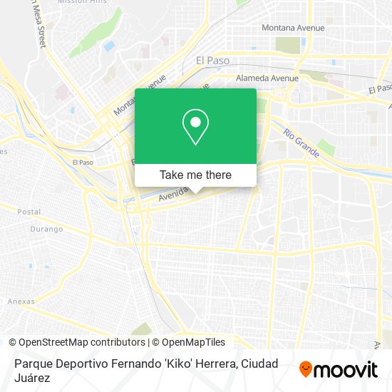 Parque Deportivo Fernando 'Kiko' Herrera map