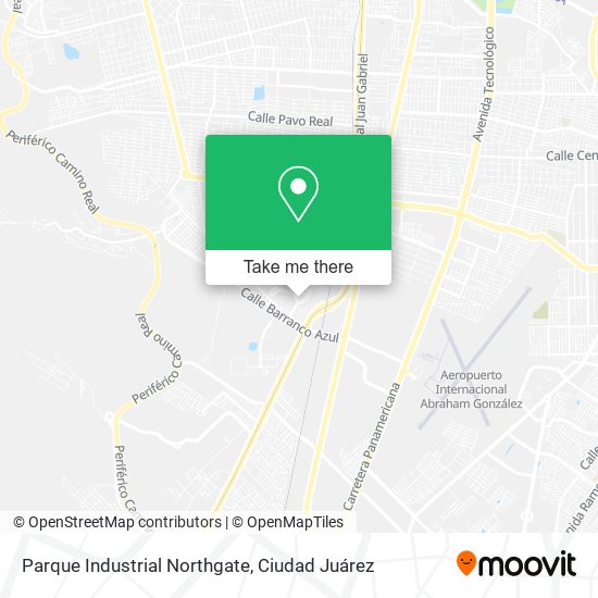 Mapa de Parque Industrial Northgate