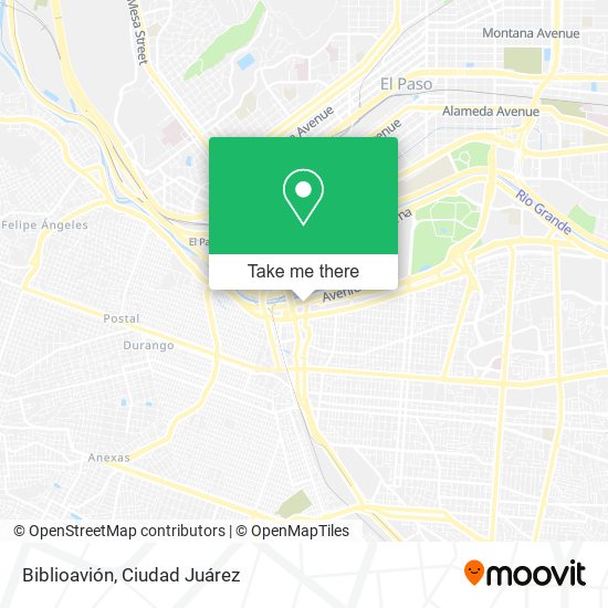 Biblioavión map