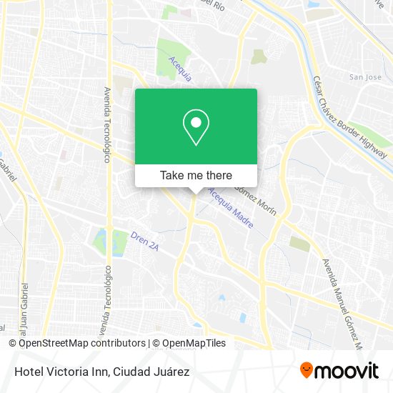 Mapa de Hotel Victoria Inn