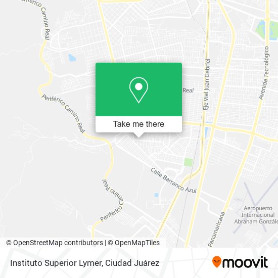 Mapa de Instituto Superior Lymer