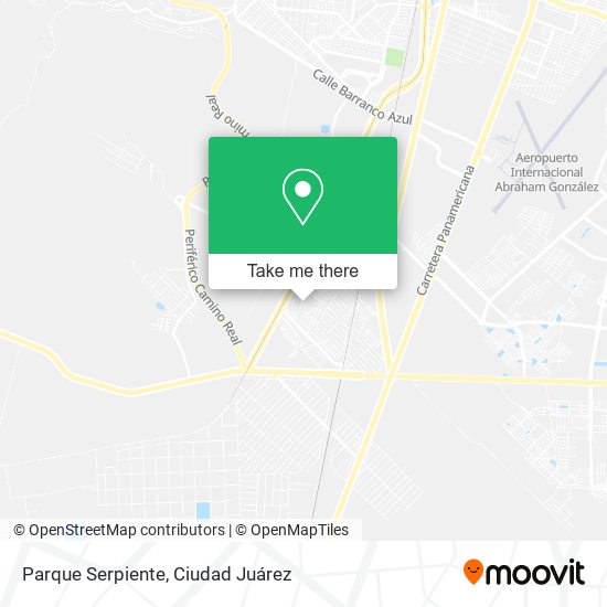 Parque Serpiente map