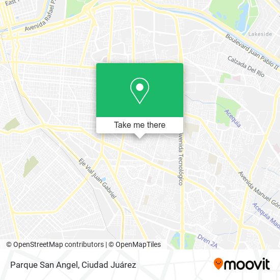 Mapa de Parque San Angel