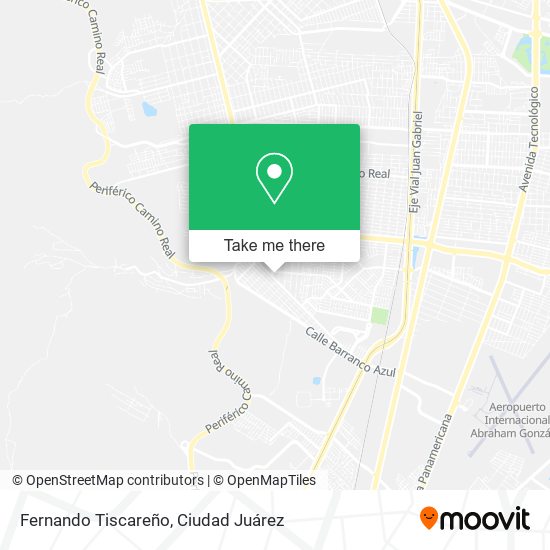Fernando Tiscareño map