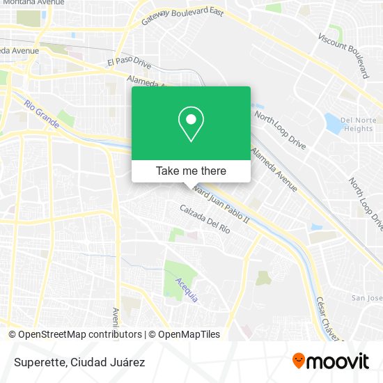 Mapa de Superette